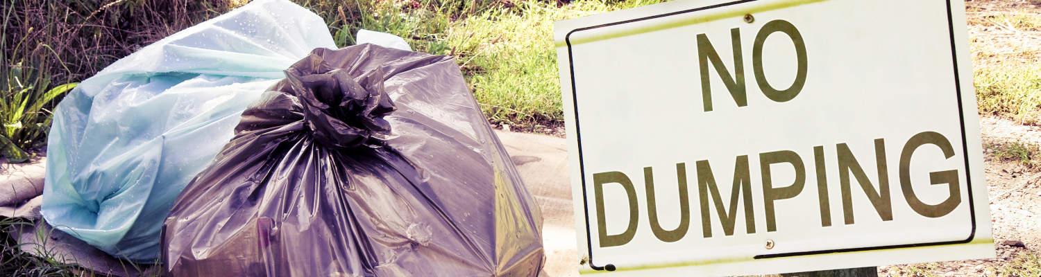 Illegal dumping hero image